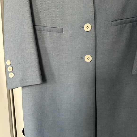 Sz XS Esmerie Elegant Pale Blue Women's Coat Brand New - Picture 6 of 12